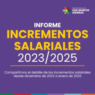 Informe Incrementos Salariales