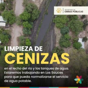 Lee más sobre el artículo Trabajos de mantenimiento en el río y tanques de agua
