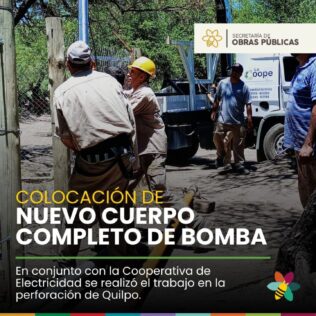 Colocación de nuevo cuerpo de bomba