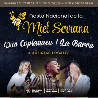 ¡Se viene la 49 Fiesta Nacional de la Miel Serrana!